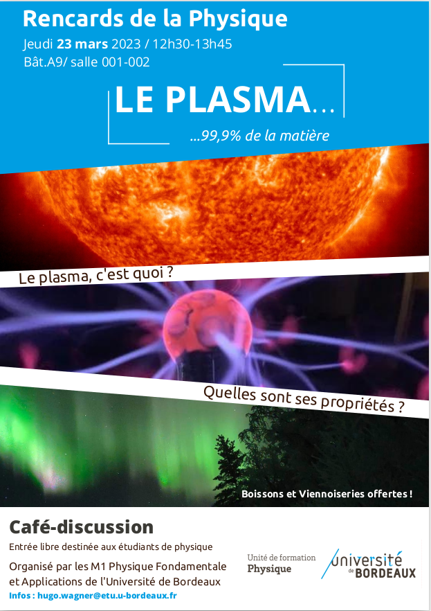 Rencards de la Physique "Le Plasma"
